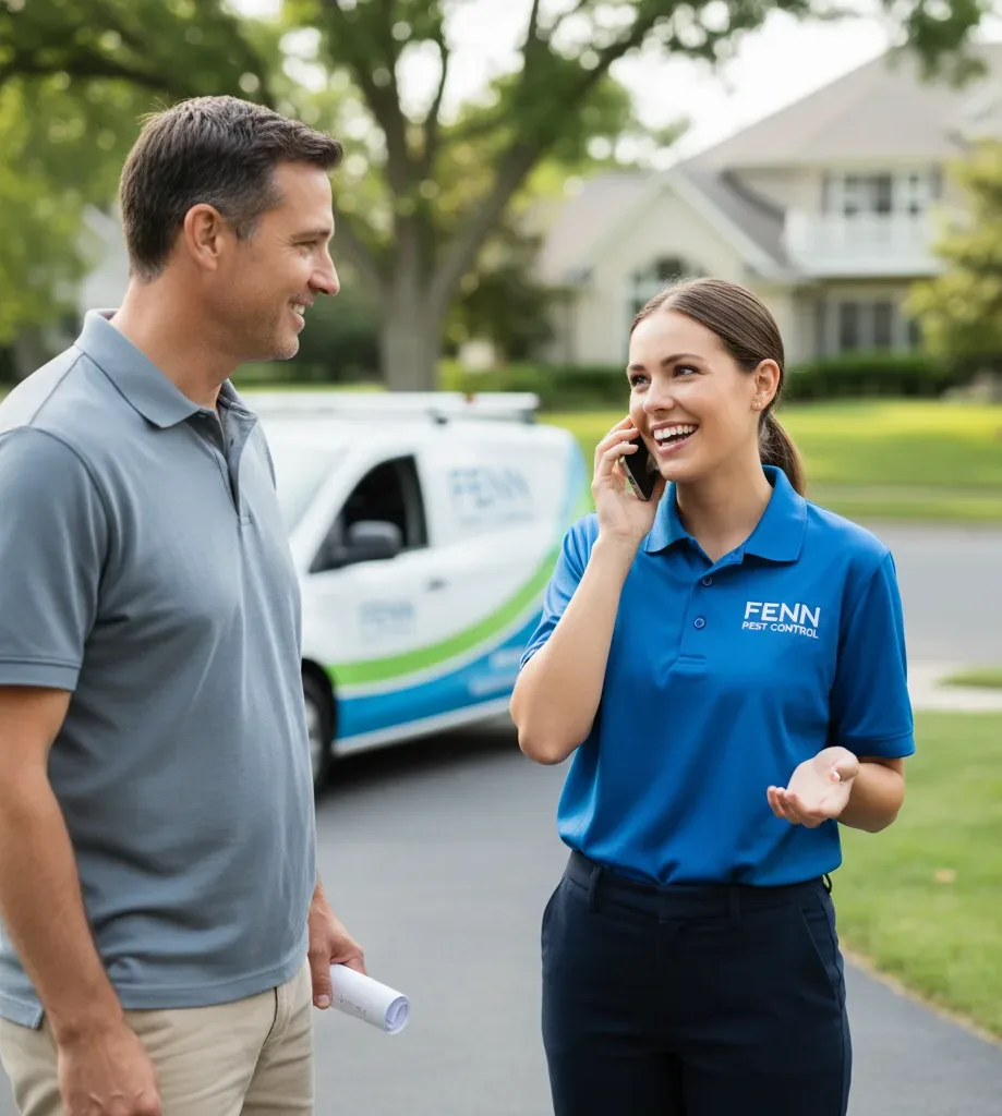 Fenn Pest Control customer support in Dumont